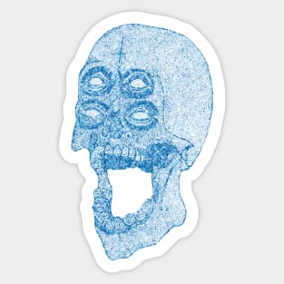 Hysteria Skull Sticker